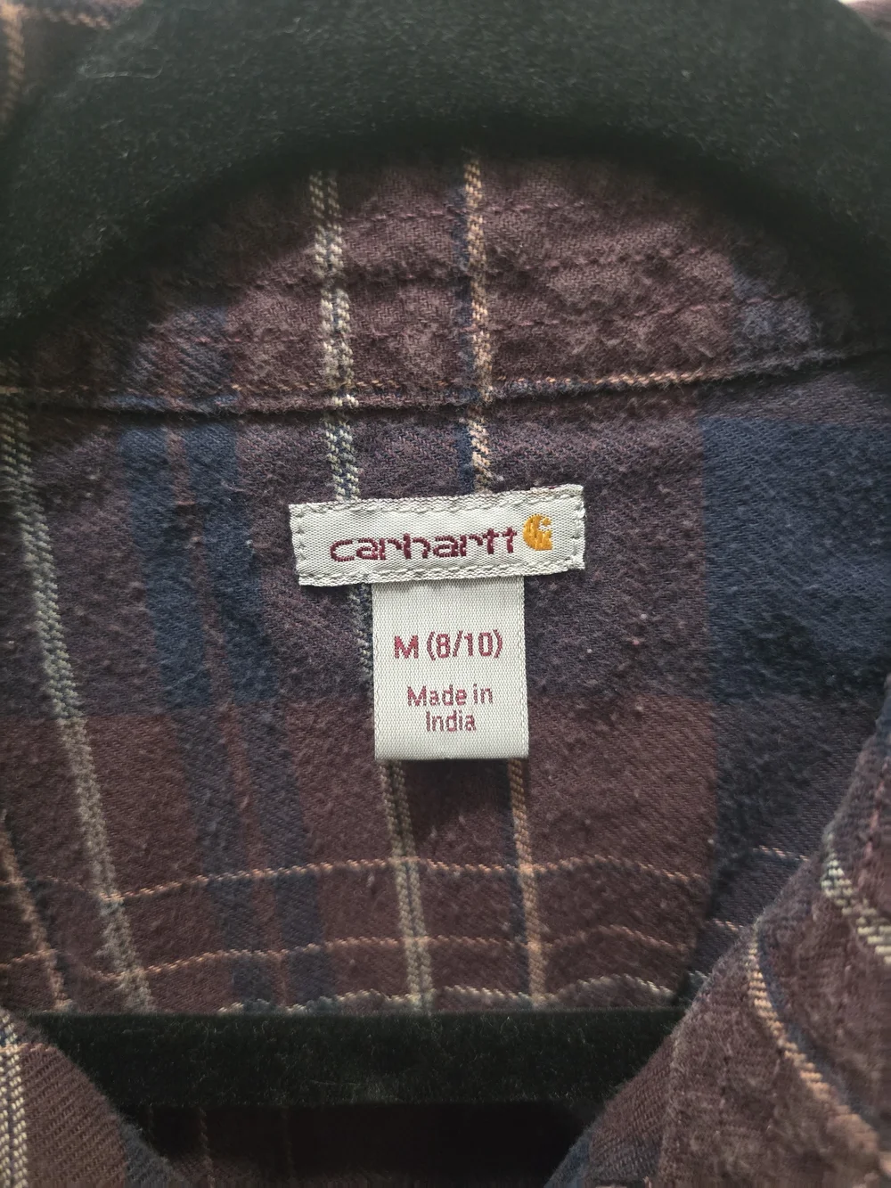 Carhartt Women's Plaid Button-Down Flannel Shirt - Picture 2 of 10